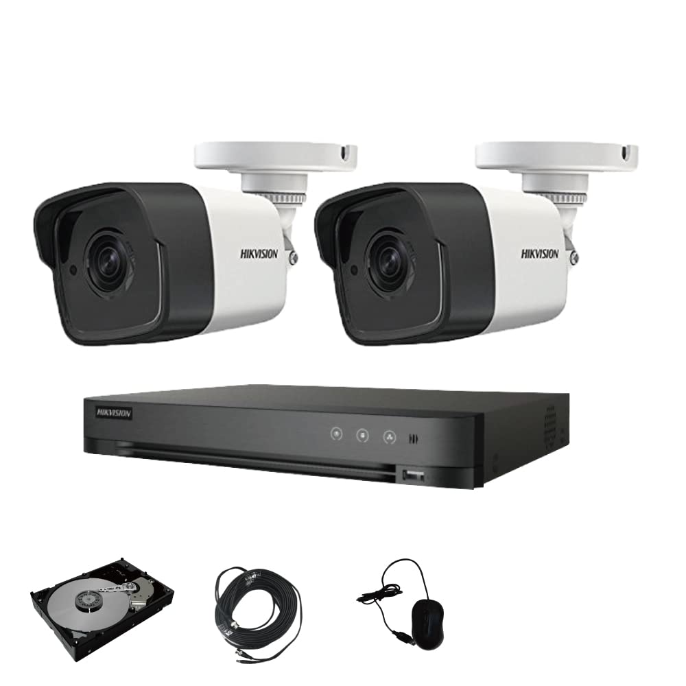 Amazon.co.jp: HIKVISION (ハイクビジョン) 500万画素 防犯カメラ 2台