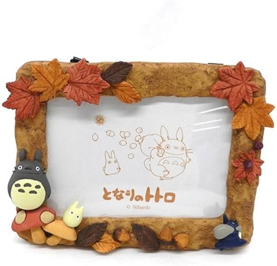 Amazon.co.jp: となりのトトロ 四季フォトフレーム 秋のどんぐりひろい