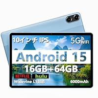 Amazon.co.jp: 【Android 15 タブレット 10インチ wi-fiモデル