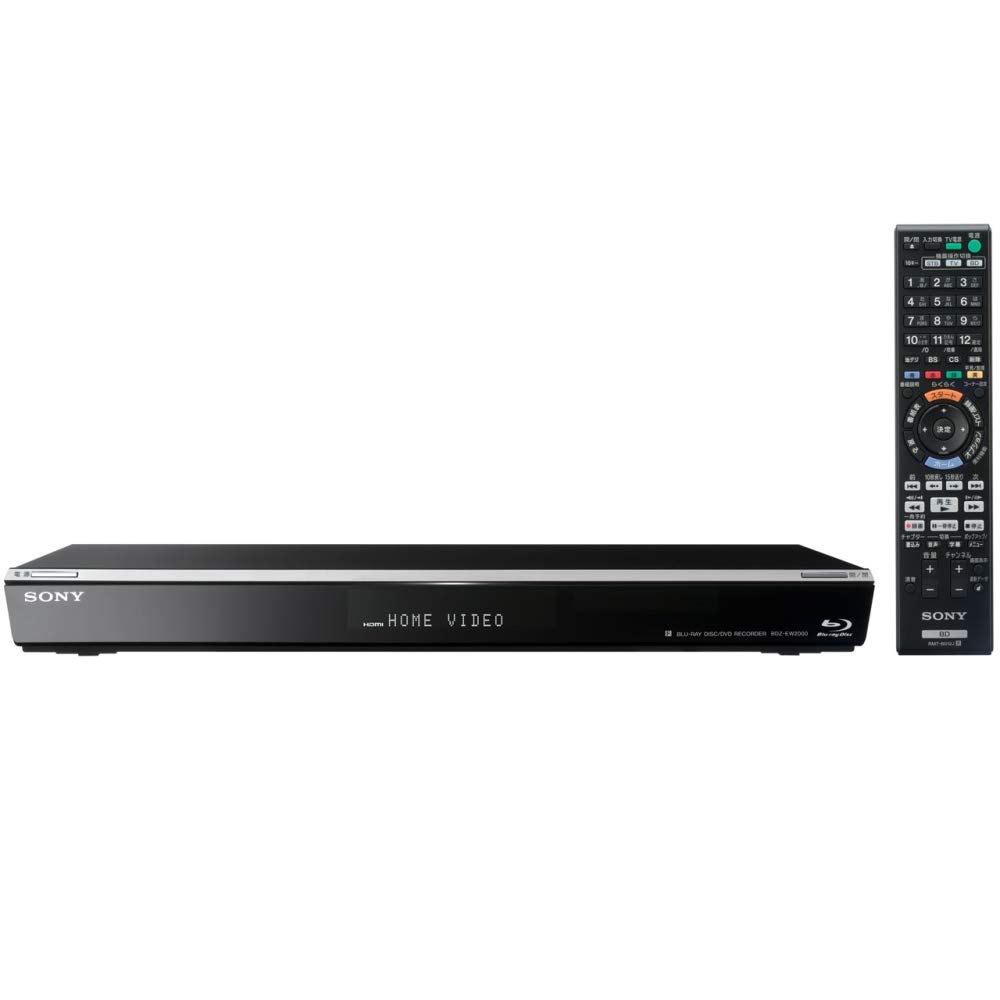 Amazon | SONY 2TB 2チューナー ブルーレイレコーダー BDZ-EW2000