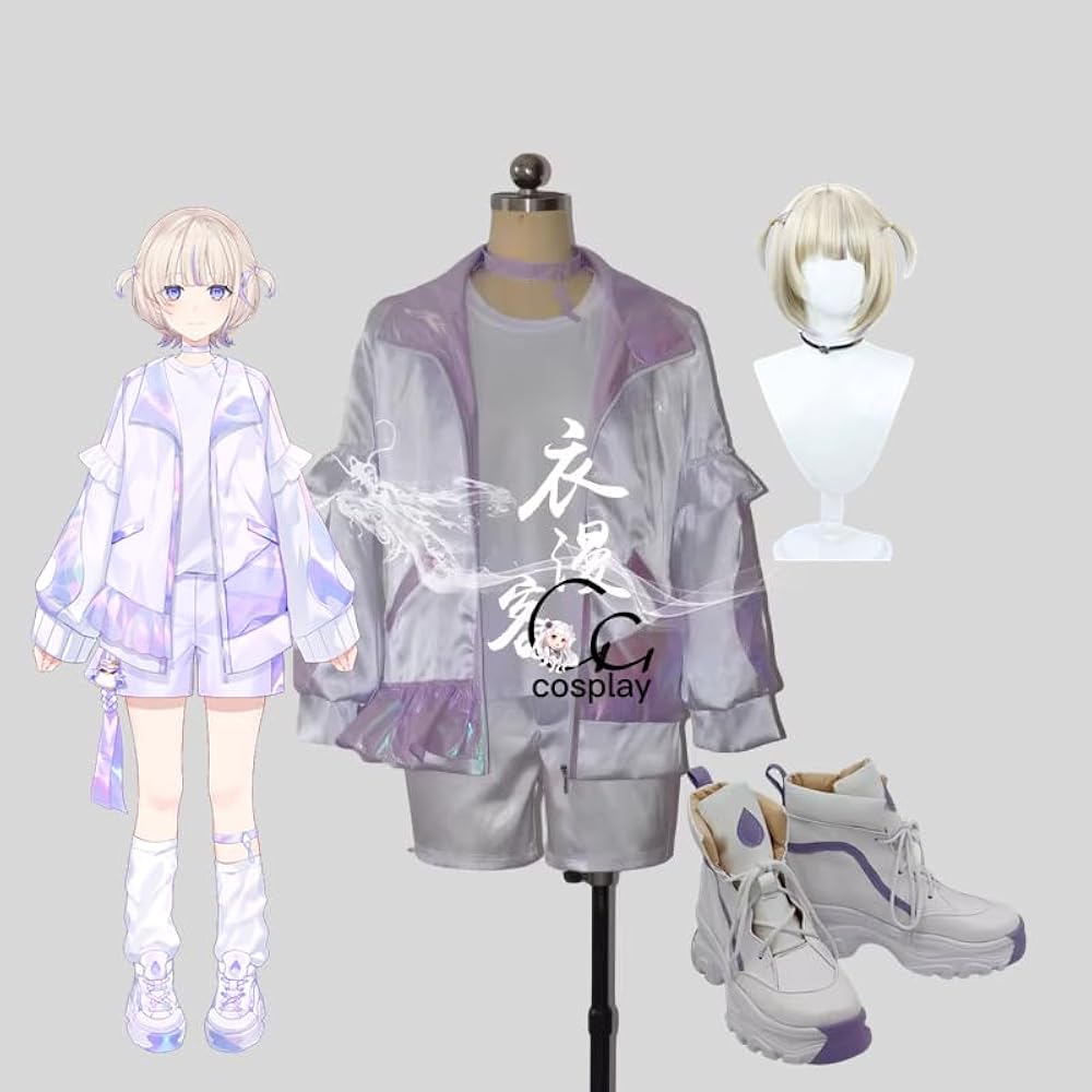 Amazon.co.jp: GGcosplay VTuber Todoroki Hajime 轟はじめ コスプレ