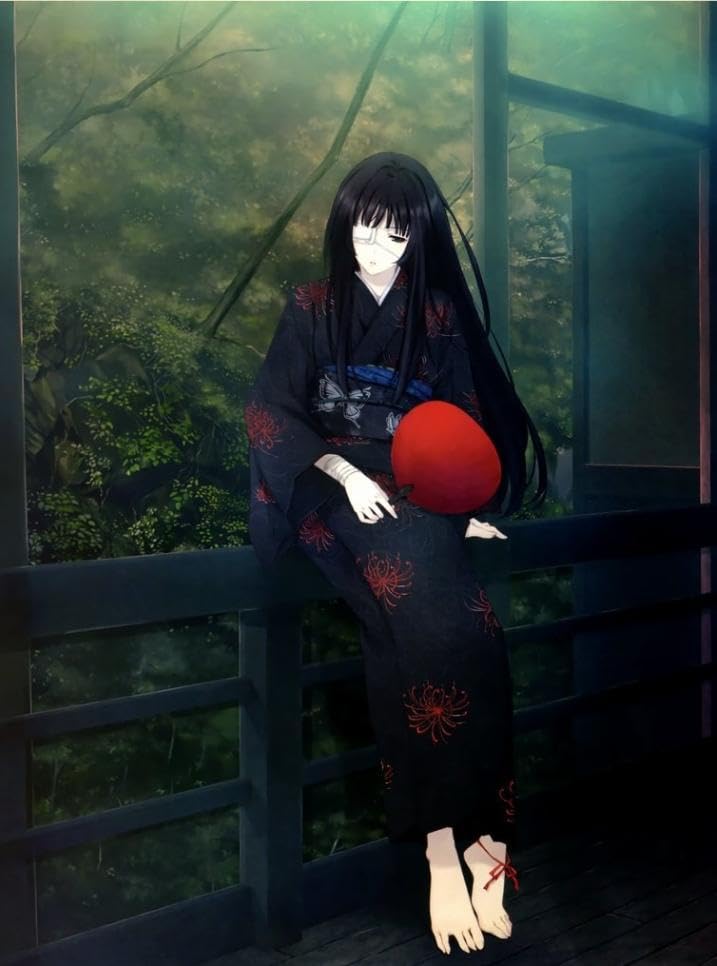 Amazon.co.jp: 杉菜水姫 Innocent Grey イ 展 濡鳥 複製原画 : おもちゃ