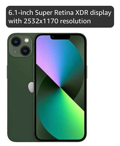 Amazon.com: Apple iPhone (Renewed Premium) 13, 128GB, Green