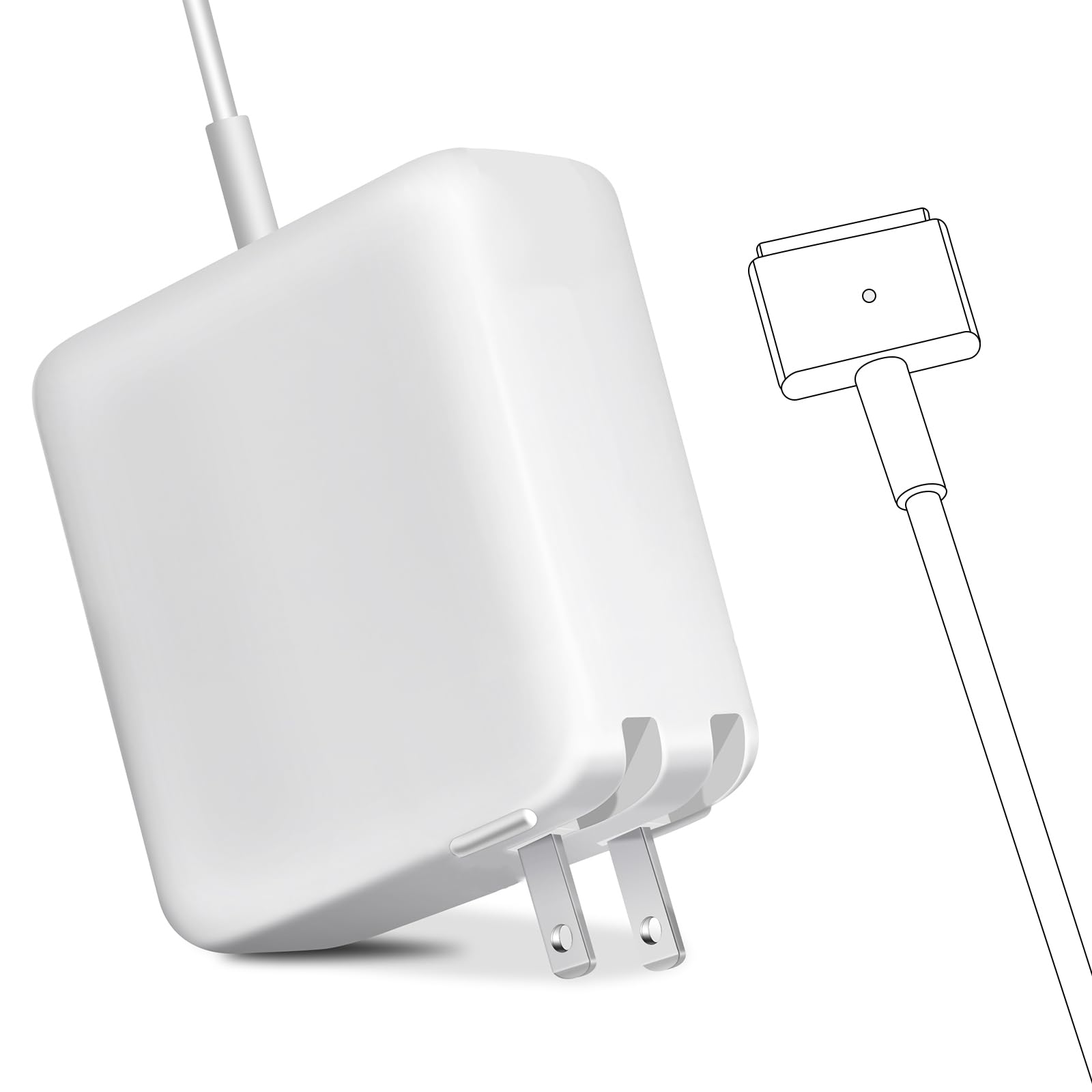 Amazon.com: Mac Book Pro Charger 85W(T-Tip) Power Adapter