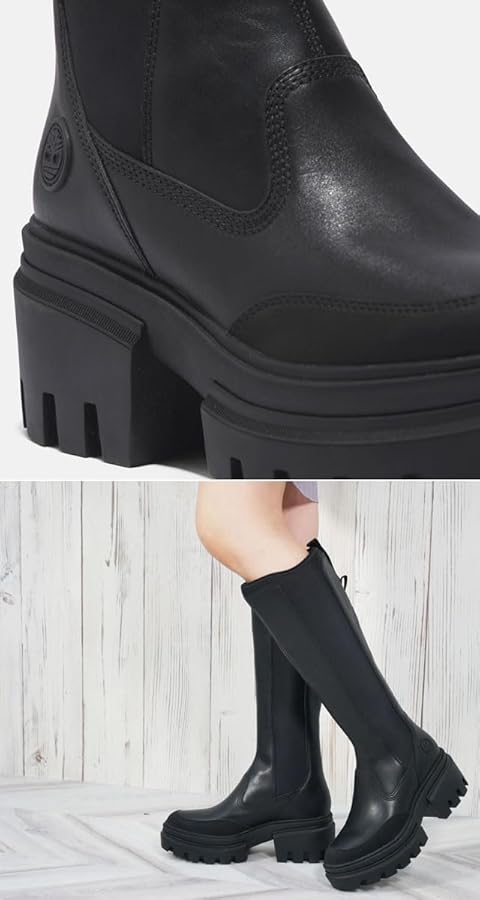 Amazon | [ティンバーランド] TB0A5YMR 厚底 本革 エヴァーリー トール