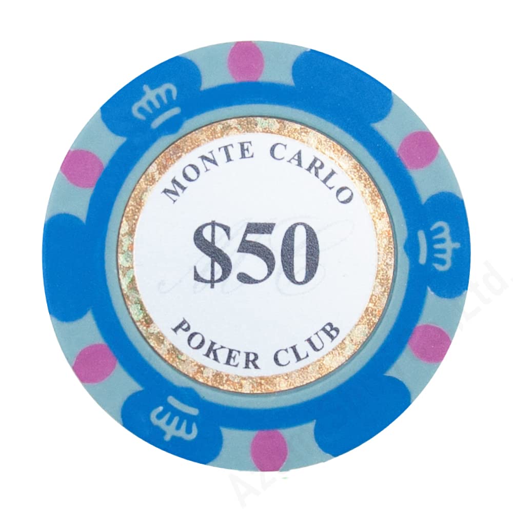 Amazon | AngeliqueShop モンテカルロ ポーカーチップ 100枚セット