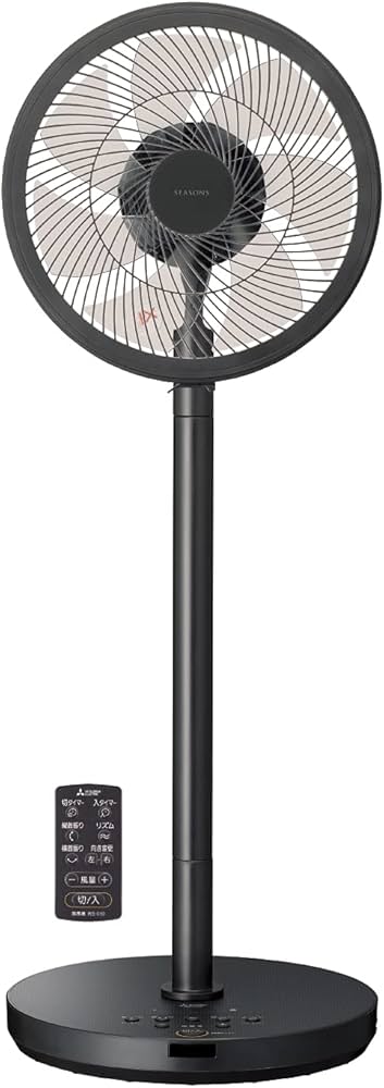 Amazon | 三菱電機 サーキュレーションDC扇風機 SEASONS R30J-DDY-K