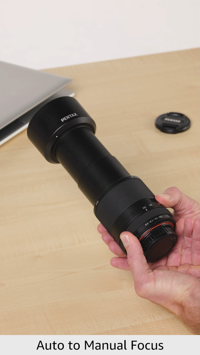 Amazon.com : Pentax HD DA 55-300mm f/4.5-6.3 ED PLM WR RE Lens