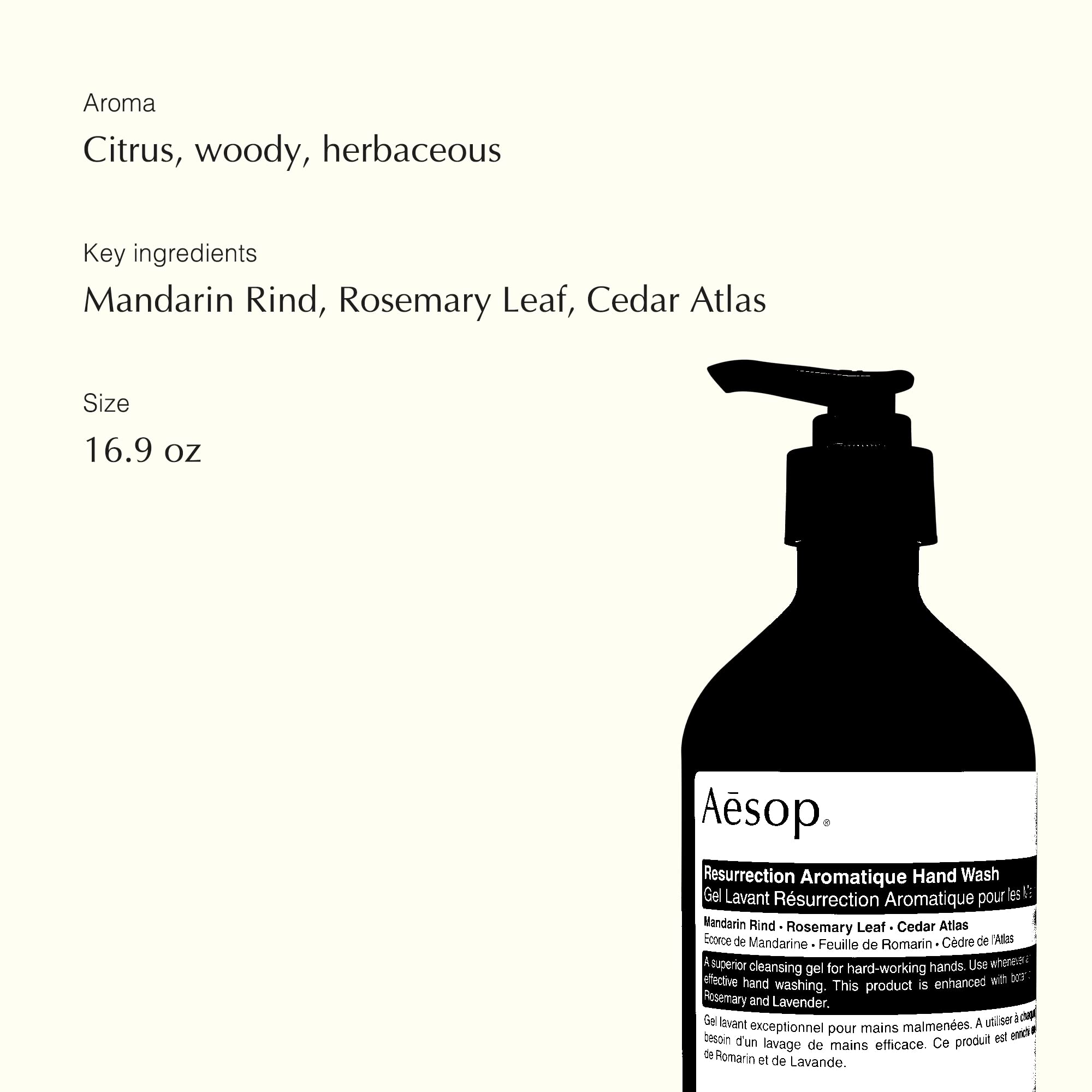 Amazon.co.jp: Aesop(イソップ) レスレクション ハンドウォッシュ