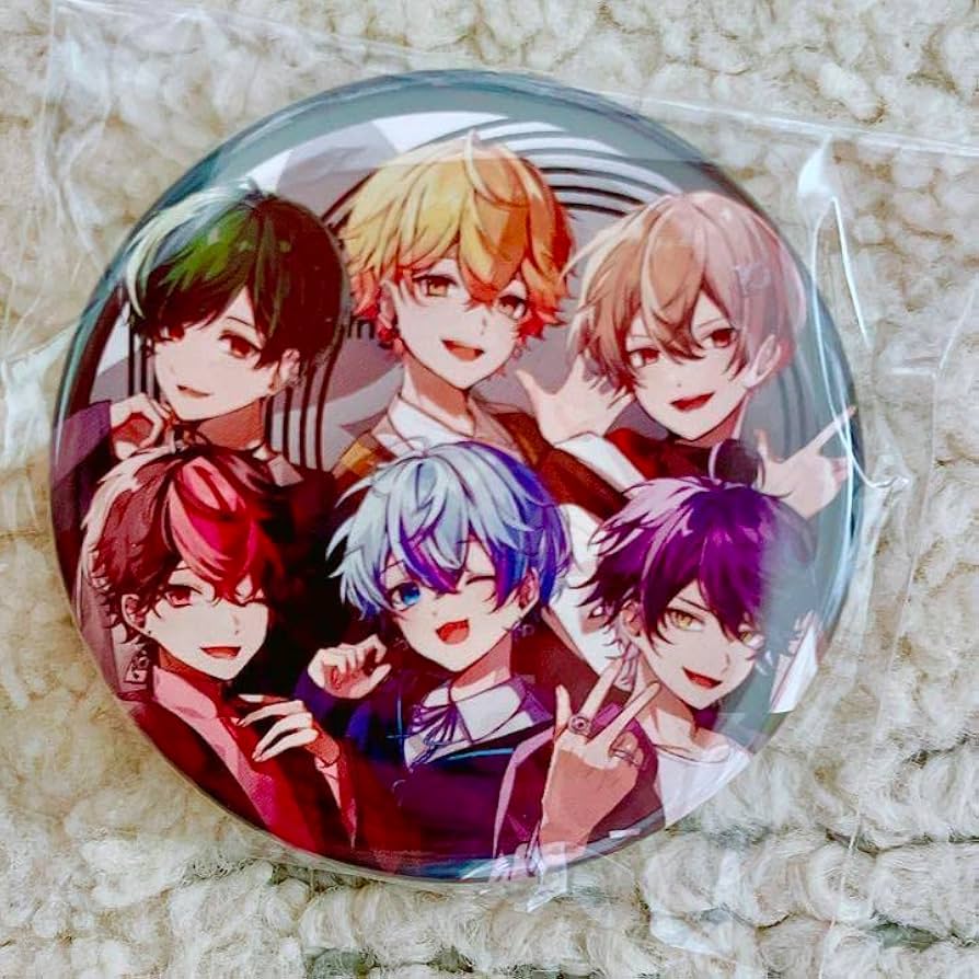 Amazon.co.jp: シクフォニ sixfonia 10万人記念缶バッジ全員集合 10000