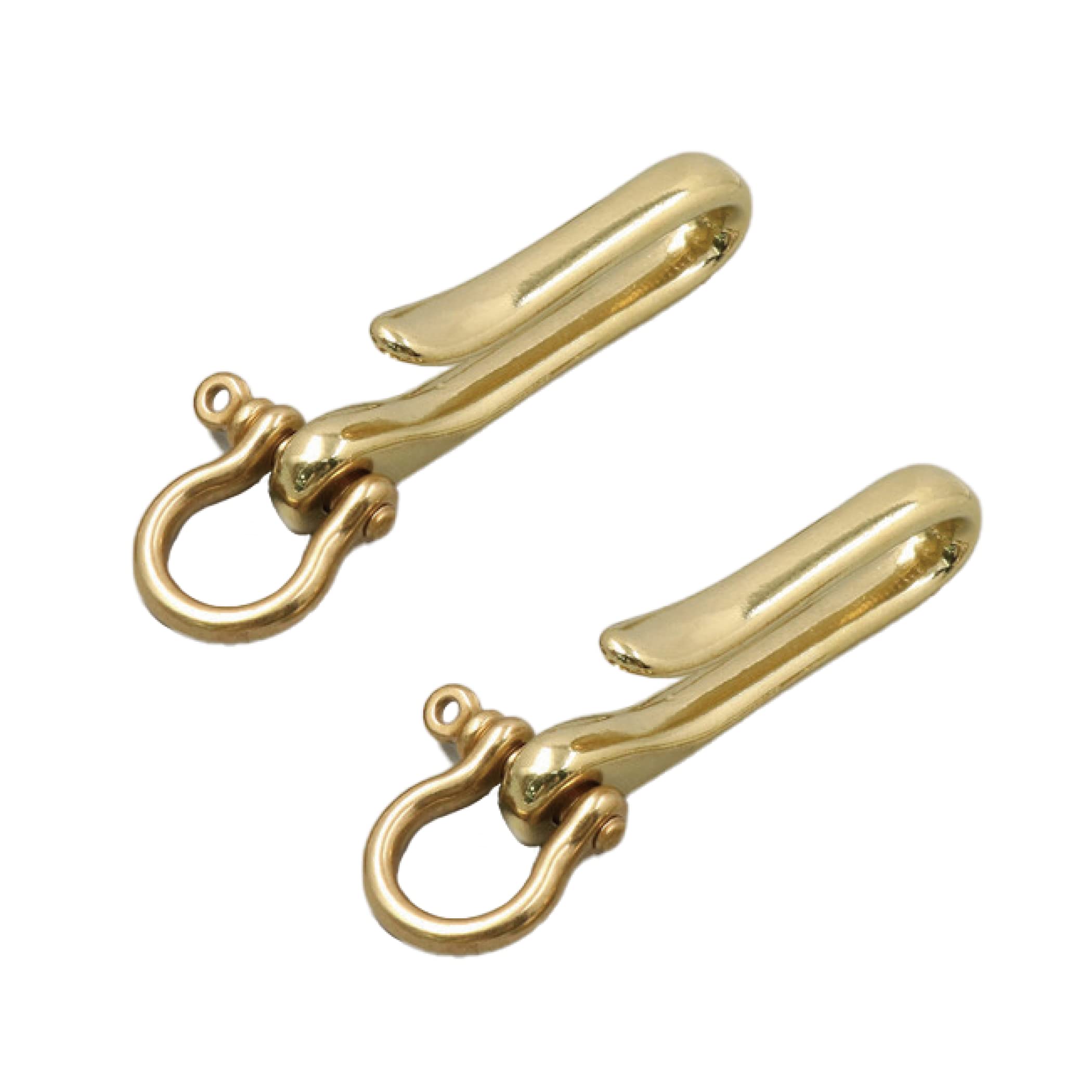 Amazon.co.jp: Felimoa U字型フック ベルトフック キーホルダー 金具 D