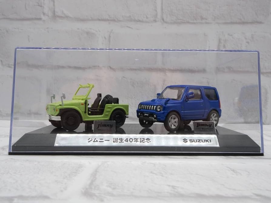 Amazon | ミニカー 1/43 スズキ ジムニー 誕生40年記念 ディーラー正規