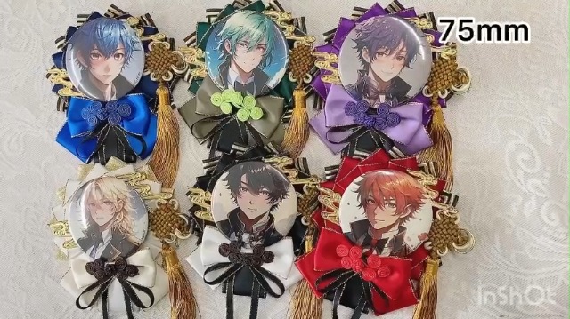 Amazon | チャイナロゼット 缶バッジ用ロゼット 痛バッグ 手作り