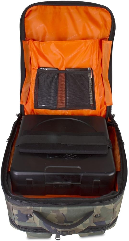 Amazon.co.jp: UDG Ultimate Backpack Slim Black Camo/Orange Inside