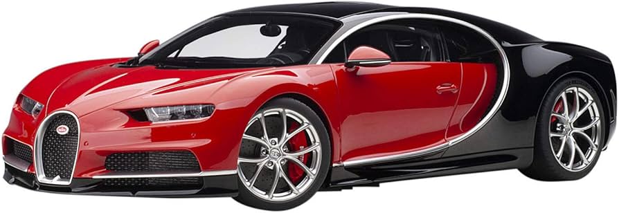 Amazon.co.jp: AUTOart 1/12 ブガッティ シロン 2017 レッド/ブラック