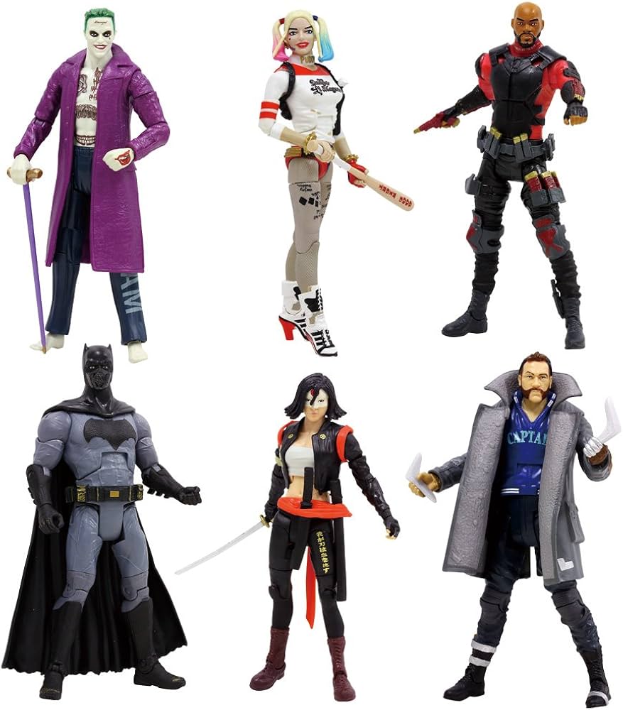 Amazon.co.jp: マテル スーサイド・スクワッド マルチバース 高さ約6