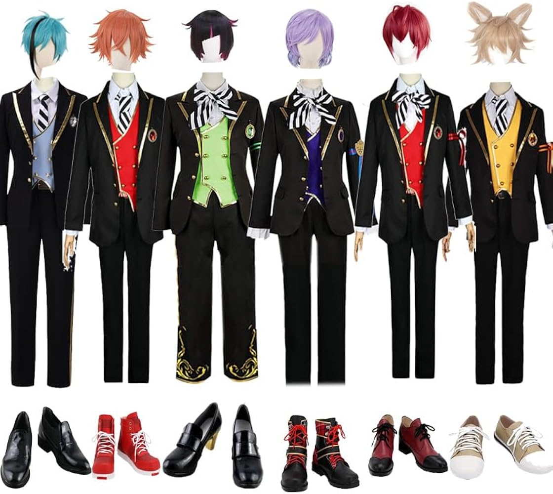 Amazon.co.jp: [PWPCOS]ツイステ コスプレ ハーツラビュル寮 制服