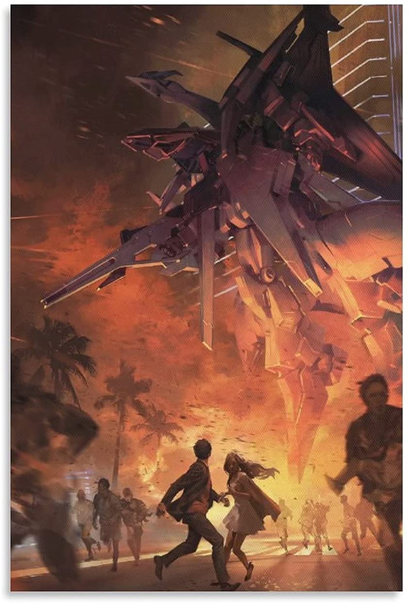 Amazon.co.jp: 機動戦士ガンダム 閃光のハサウェイ ポスター アート