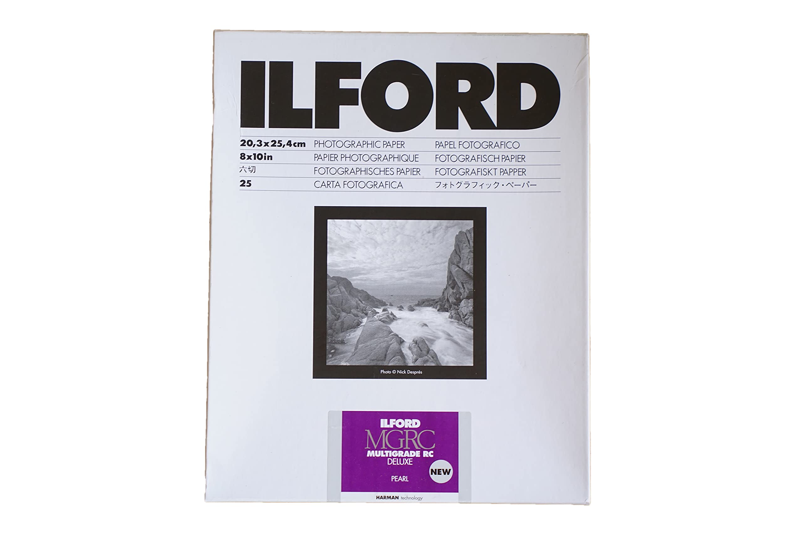 Amazon.com: Ilford Multigrade V RC Deluxe Pearl Surface Black