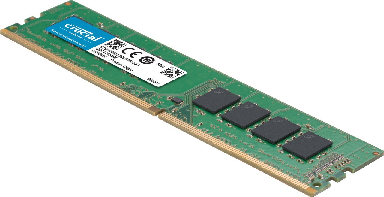 Crucial RAM 16GB DDR4 3200MHz CL22 (or 2933MHz or 2666MHz) Desktop