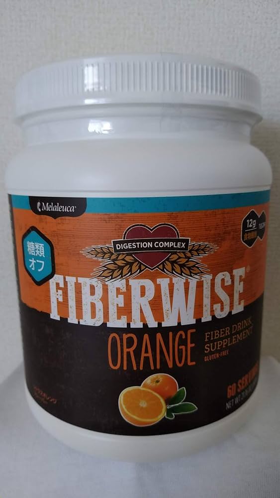FIBERWISE オレンジ メラルーカ 糖類無添加 2点セット Amazon.co.jp