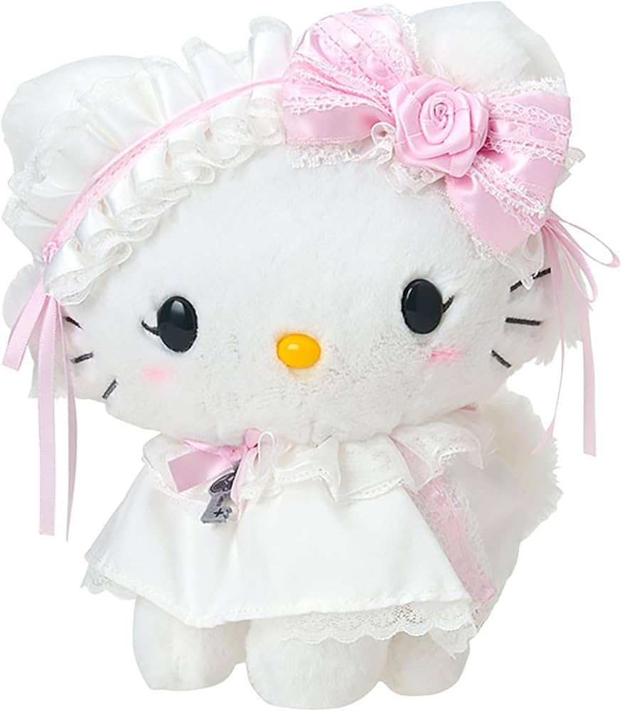 Amazon.co.jp: サンリオ(SANRIO) ぬいぐるみ(ホワイトフリル