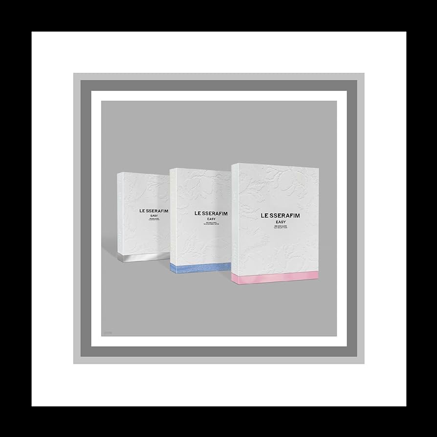 Amazon.com: KPOP LE SSERAFIM Easy 3rd Mini Album Standard Vol.1