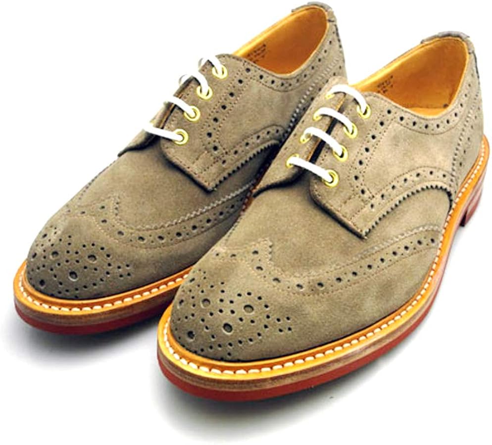 Amazon | [トリッカーズ] バートン スエード バイソン アンティーク