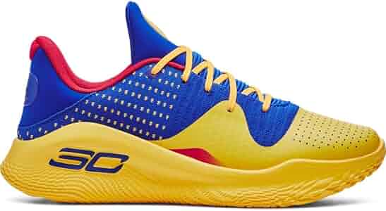 Amazon | Under Armour Curry4 Low Flotro - メンズ(ブルー/イエロー