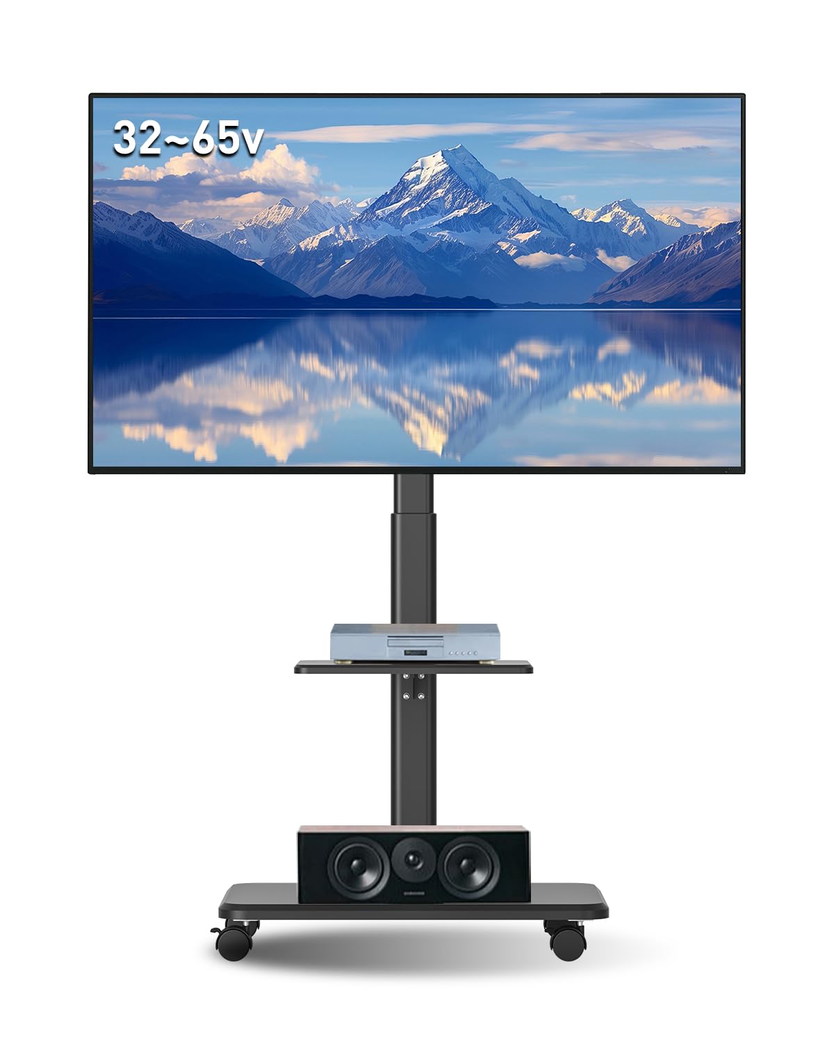 Amazon.co.jp: テレビ台 キャスター付き テレビスタンド 壁寄せ ハイ