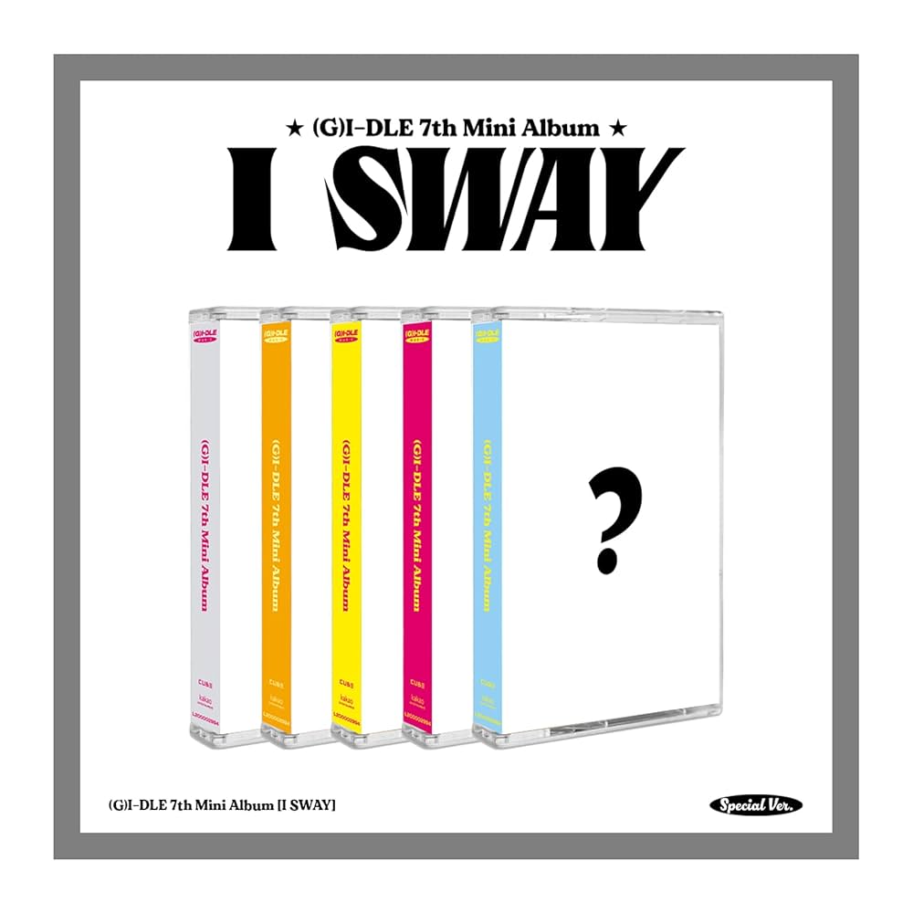 Amazon.com: GI-DLE (G)I-DLE GIDLE I SWAY 7th Mini Album+Tracking