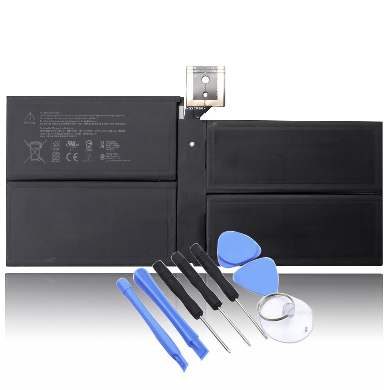 Amazon.com: G3HTA038H Laptop Battery for Microsoft Surface Pro 5th