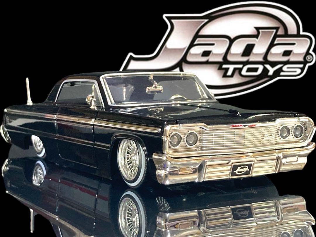 Amazon.co.jp: Jada Toys《 '64 シボレー インパラ ローライダー 黒