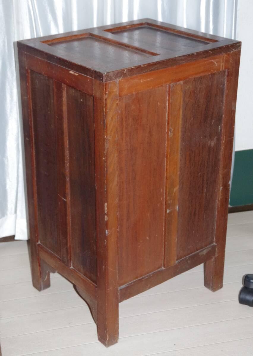 Amazon.co.jp: アンティーク木製冷蔵庫氷冷蔵庫収納ビンテージ家具昭和