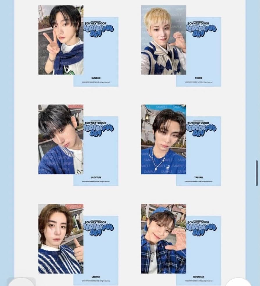 BOYNEXTDOOR ウナク weverse 認証イベント 200人限定トレカ