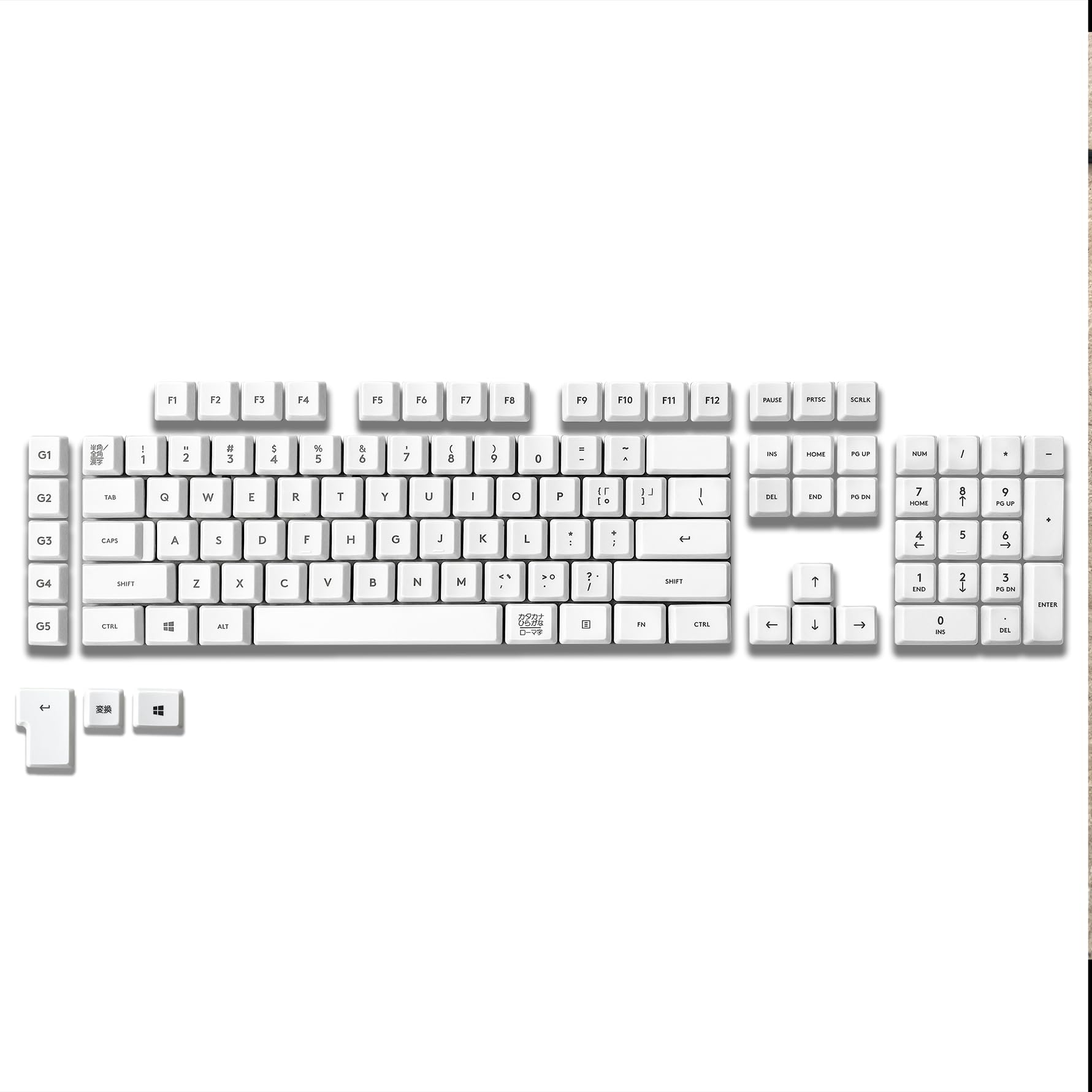 Amazon | 日本語キーキャップ、PBT ロジクールLogitech G813/G815/G913