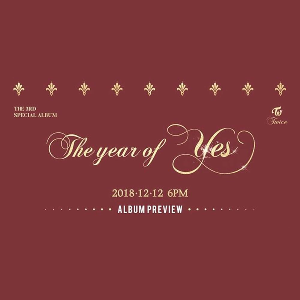 TWICE 3rd Special Album - THE YEAR OF YES [ B Ver. ] CD +