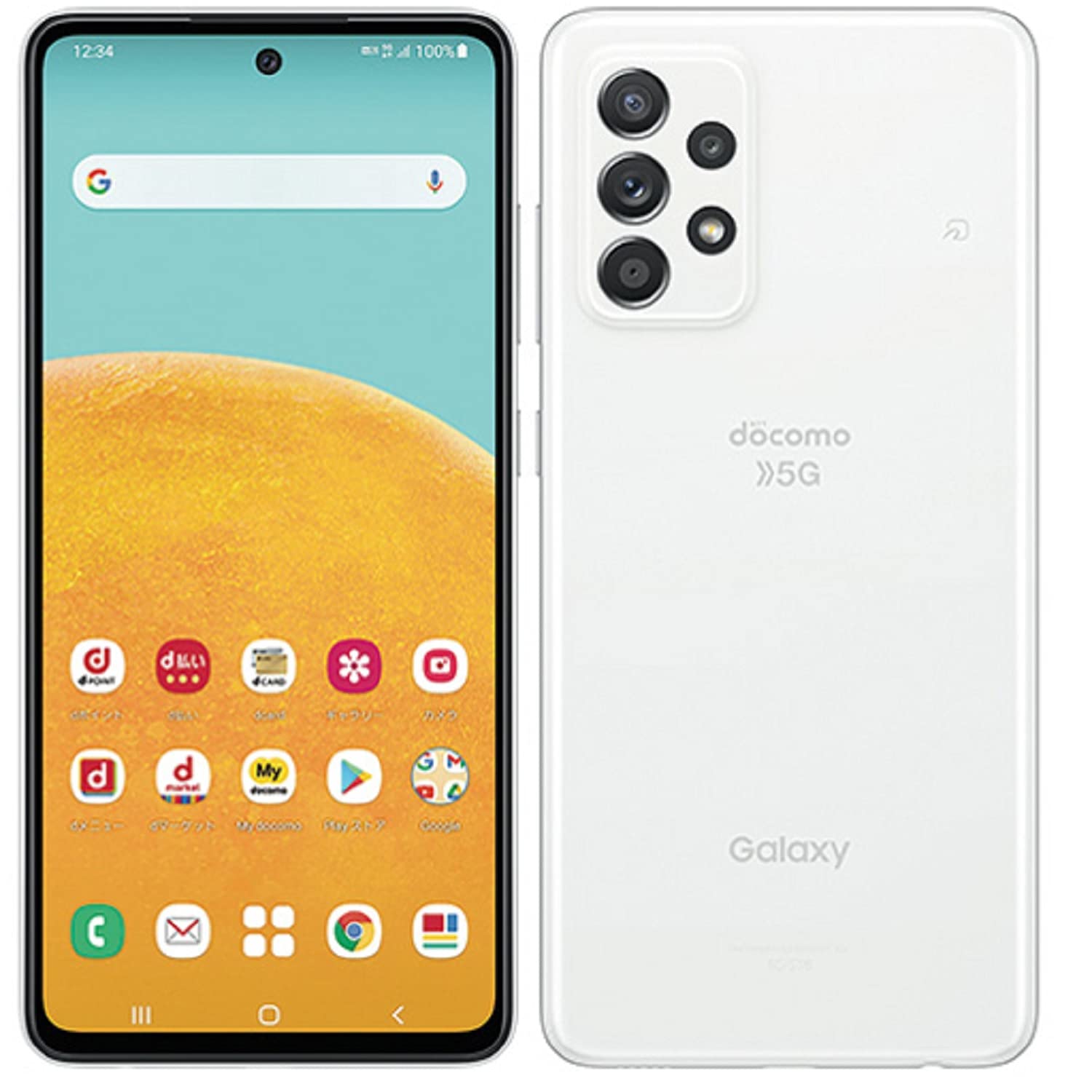 Amazon | docomo Galaxy A52 SC-53B SIMロック解除済 SIMフリー