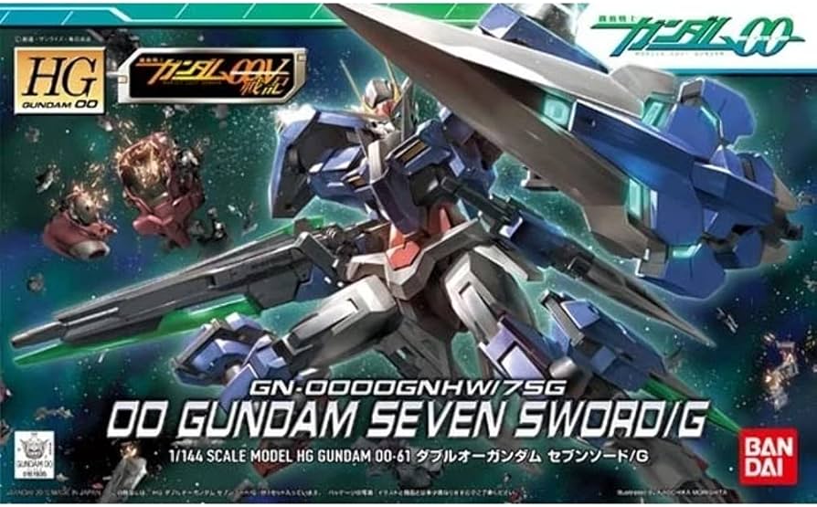Amazon | HG 1/144 ダブルオーガンダムセブンソード/G (機動戦士