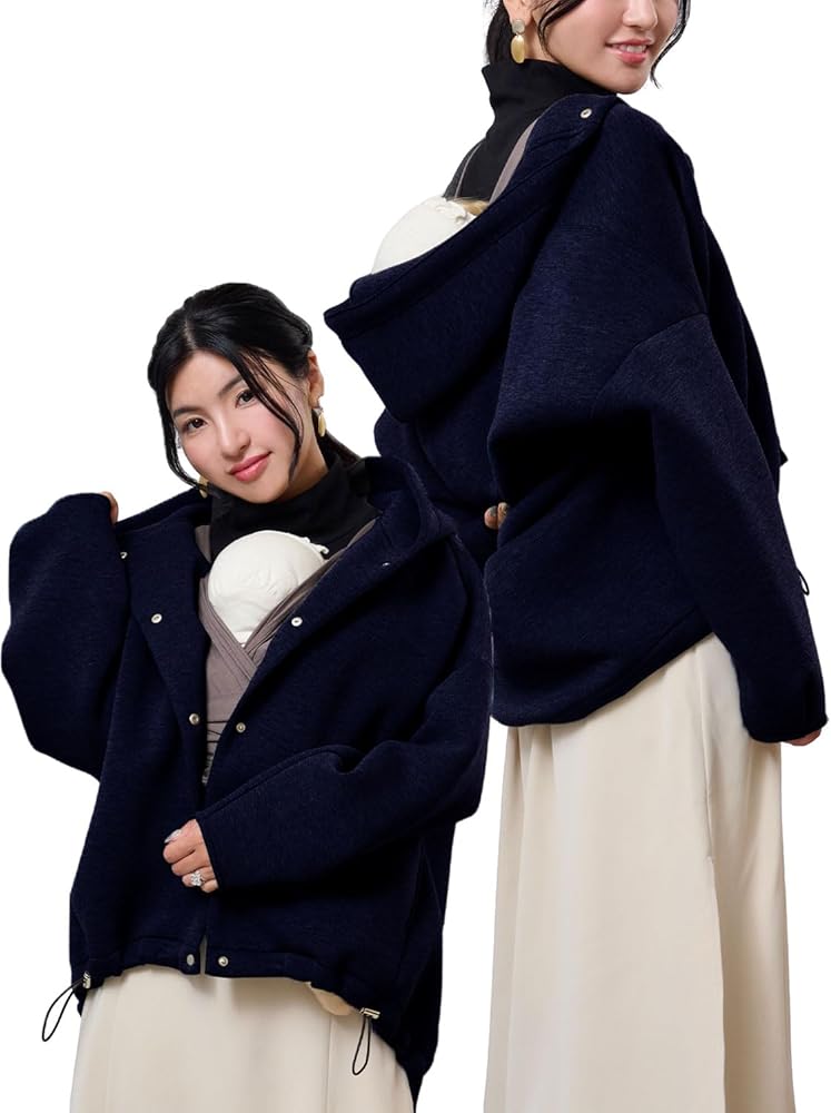 Amazon.co.jp: [スウィートマミー] ママコート 抱っこ おんぶ 対応