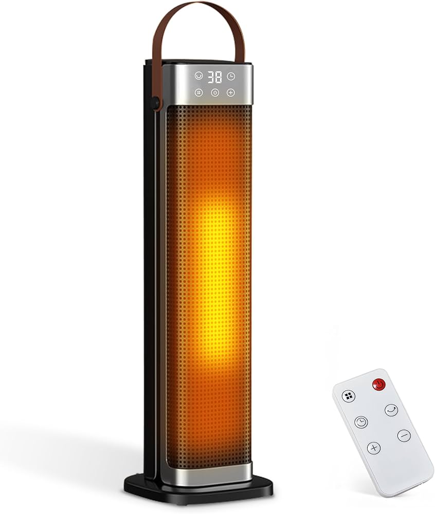 Amazon | セラミックヒーター【2025新登場 & ECO知能温調】2秒速暖