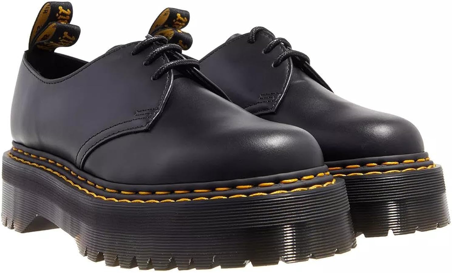 Amazon.com | Dr. Martens 1461 Quad DS Unisex - Black - 6.5 UK | Shoes