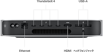 Amazon | 【整備済み品】 Apple 2023 Mac mini M2 チップ搭載