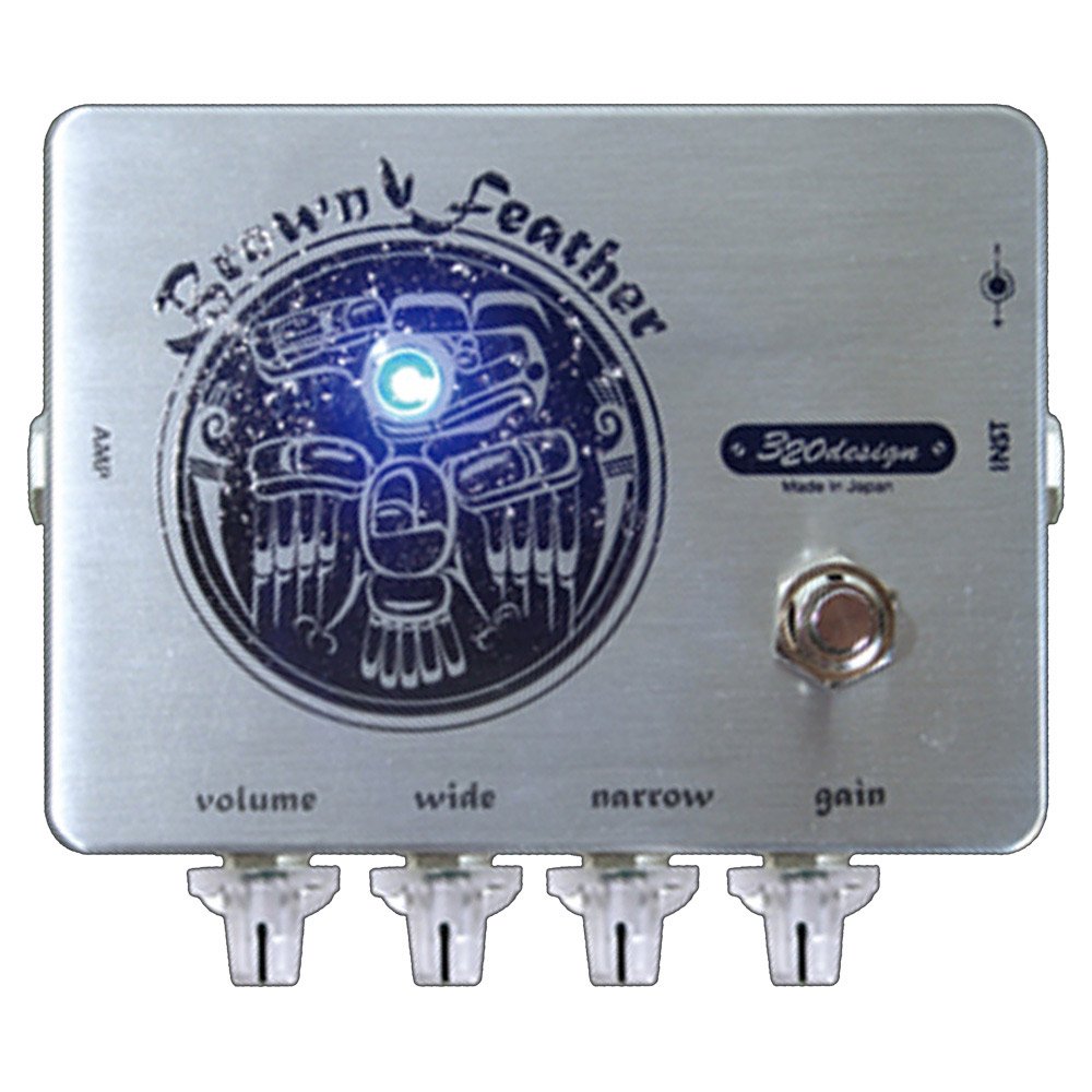 Amazon | 320design Brown Feather ディストーション エフェクター