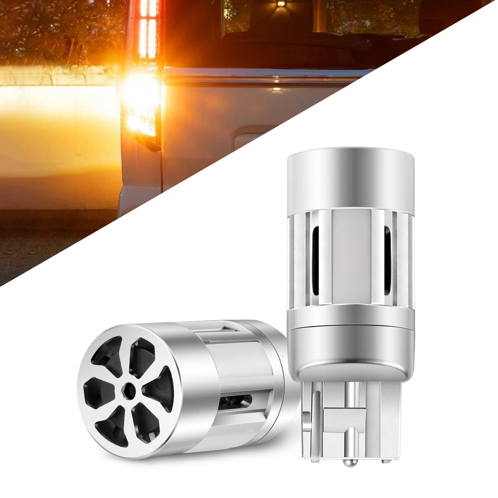 Amazon | 新型 T20 ピンチ部違い LED ウインカー バルブ ハイフラ防止