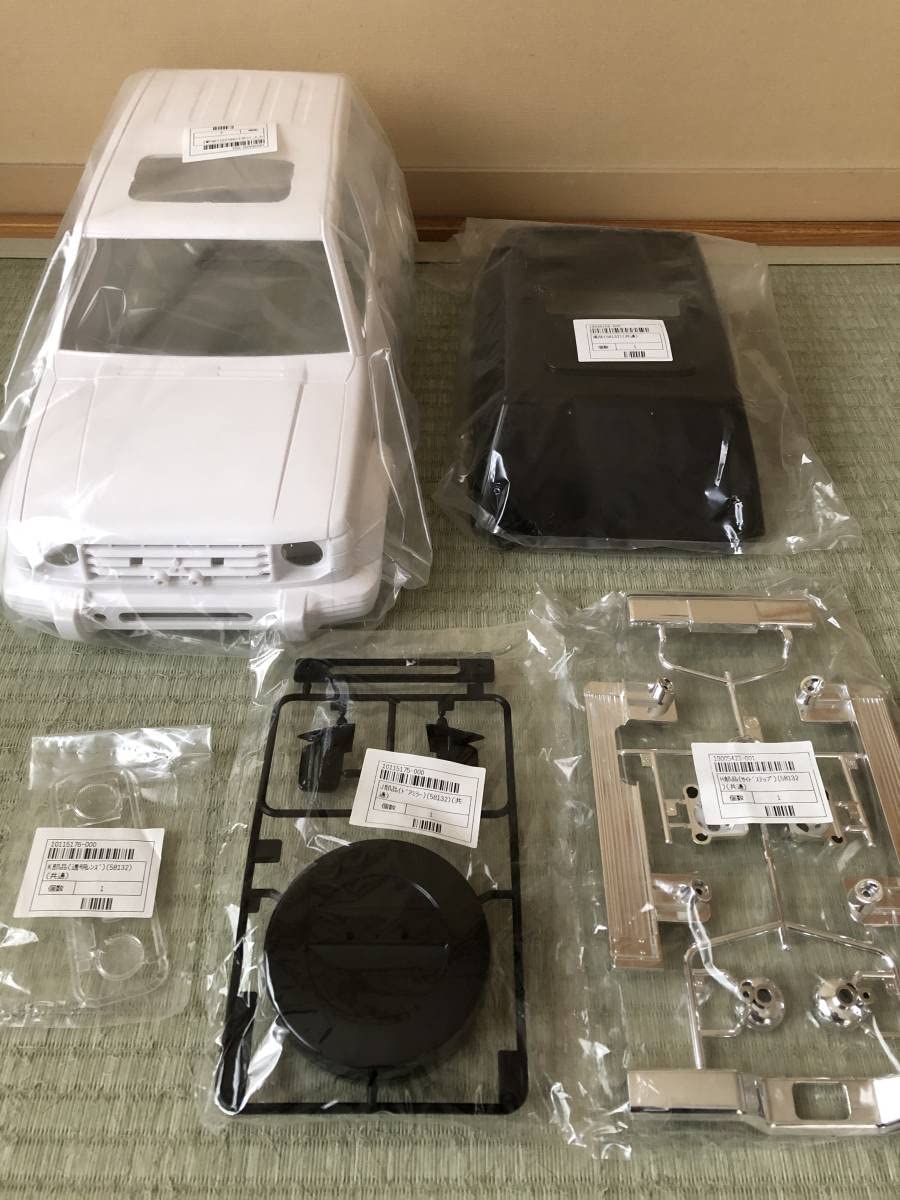 Amazon | ！ タミヤ パジェロ メタルトップワイド ボディ 風防 ボディ