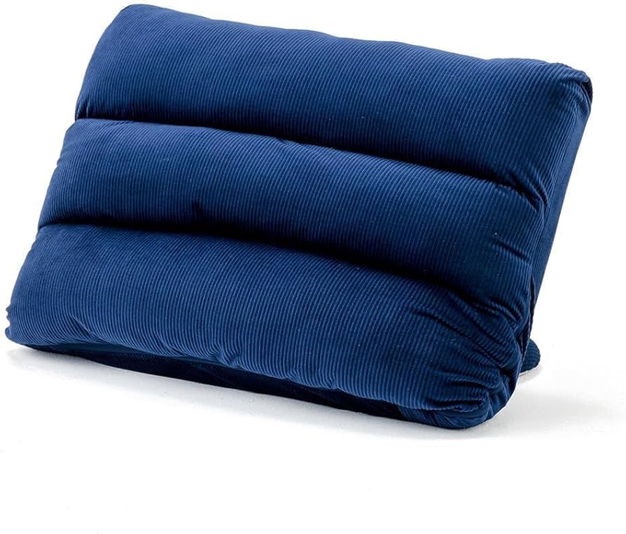Amazon｜カインズ(CAINZ) 枕にもなる背もたれイス Lepoco ネイビー 座