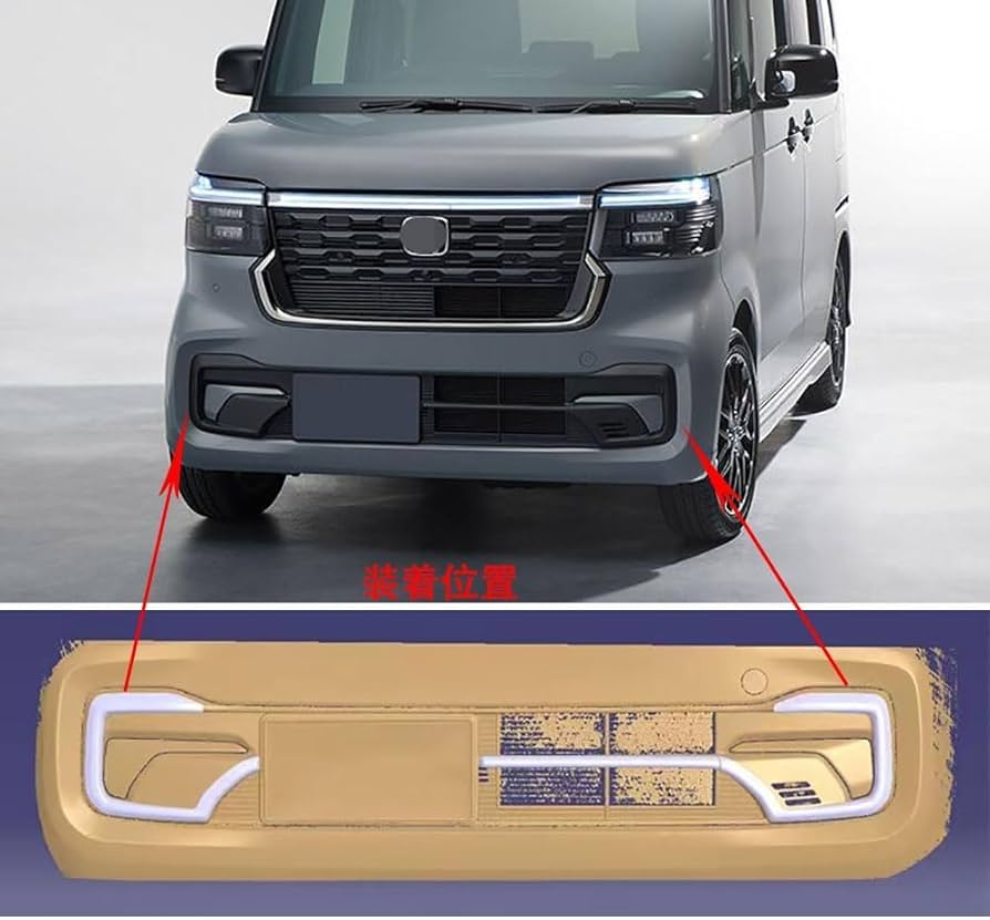 Amazon | 【Car Power】ホンダ 新型 N-BOXカスタム JF5 JF6 専用 外装