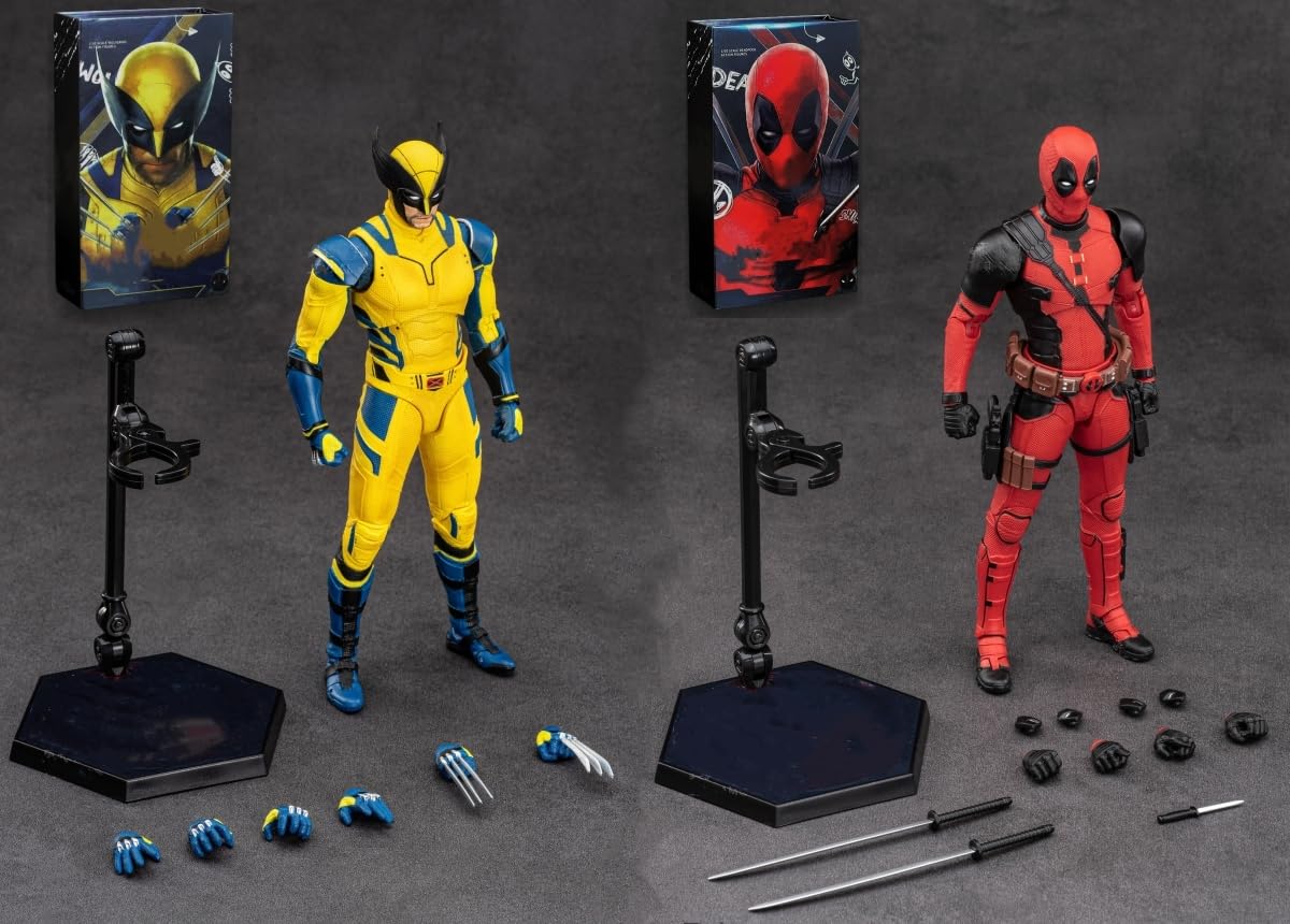 Amazon.co.jp: LonullyMege ウルヴァリンとデッド フルセット 2パック