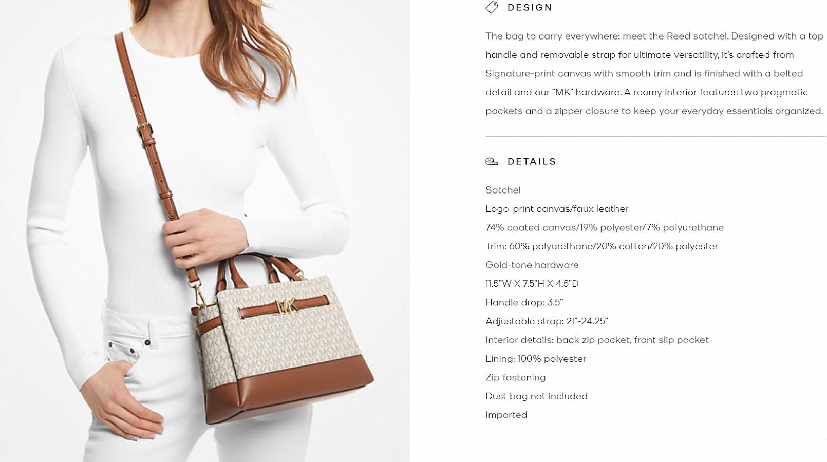 Amazon | [Michael Kors] [マイケル・コース] REED センタージップ